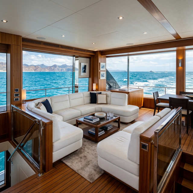 Luxury Yacht Interior